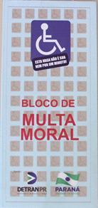 Bloco de multa moral